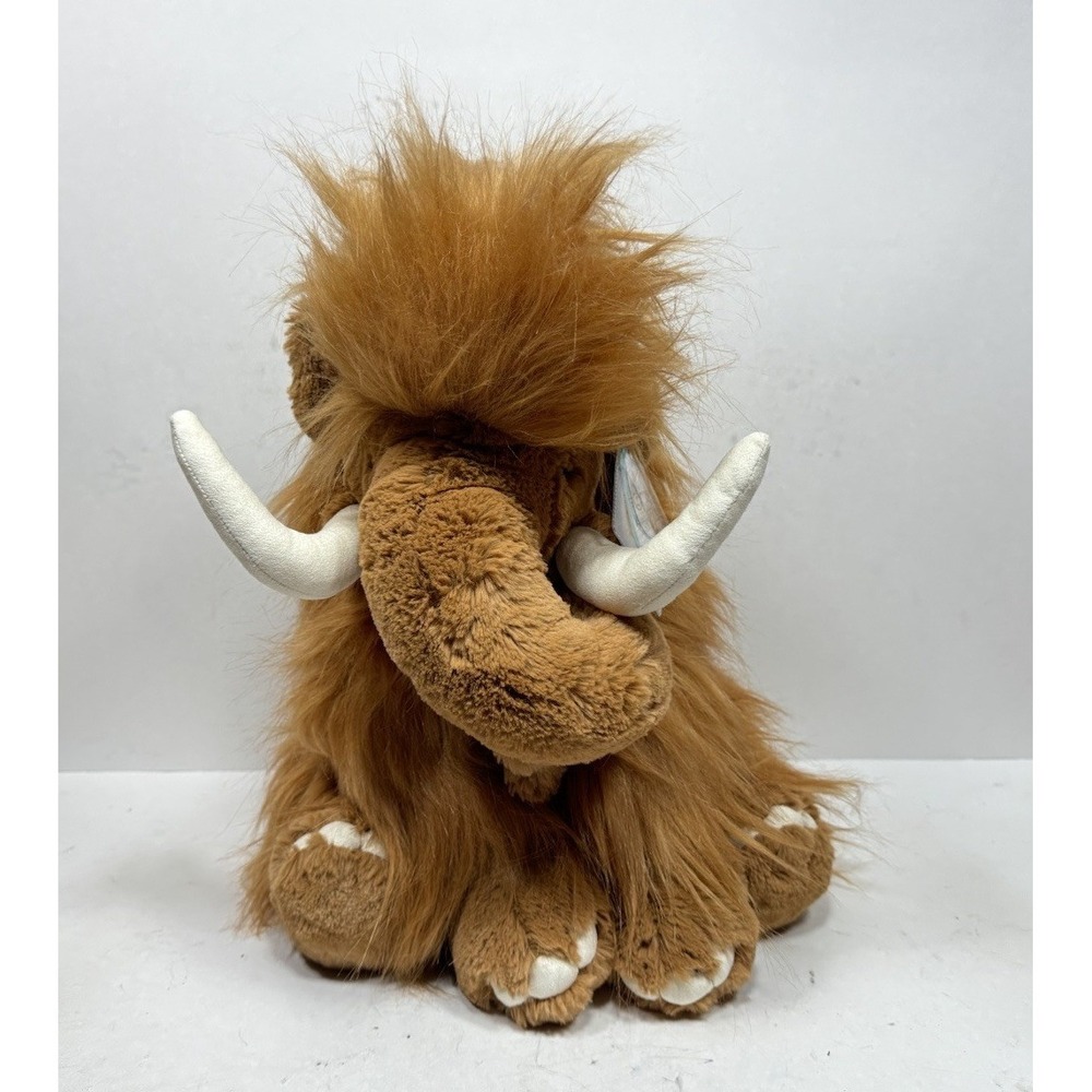 NEW Jellycat Maximus Mammoth BNWT Large Brown Prehistoric Dinosaur Retired Plush